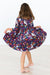 Fangtastic 3/4 Sleeve Pocket Twirl Dress-Mila & Rose ®