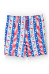 All-American Girl Twirl Shorts-Mila & Rose ®