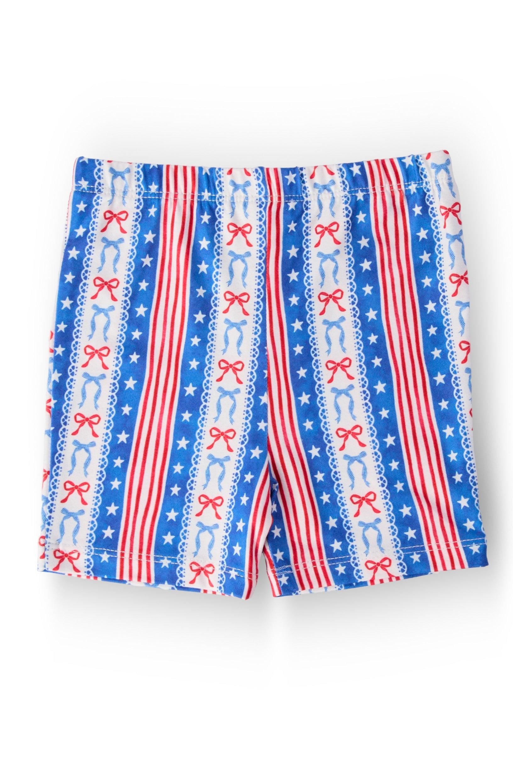 All-American Girl Twirl Shorts-Mila & Rose ®