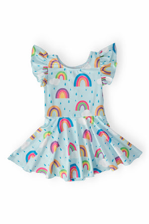 April Showers S/S Twirl Leotard-Mila & Rose ®