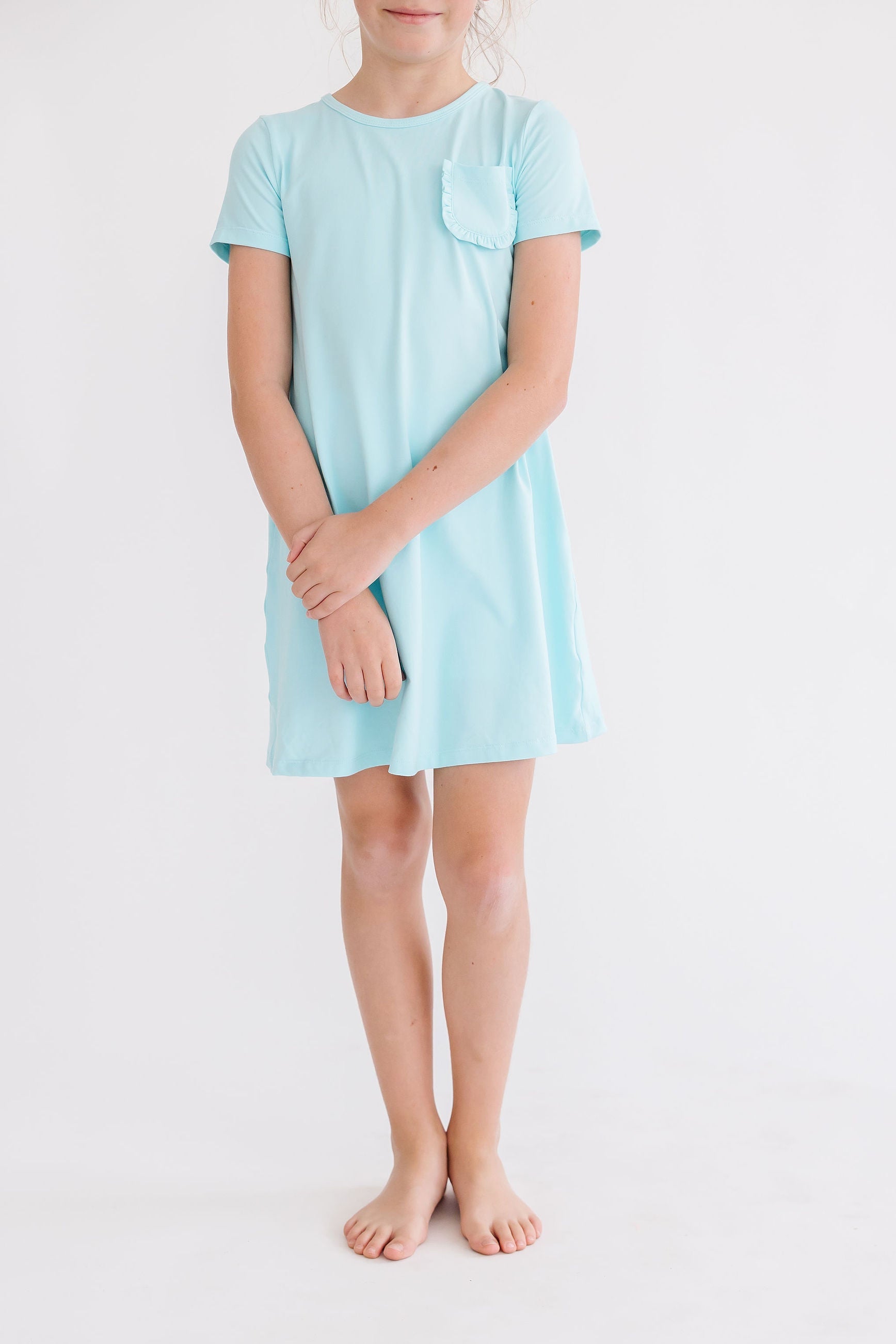 Royal Blue T-Shirt Dress