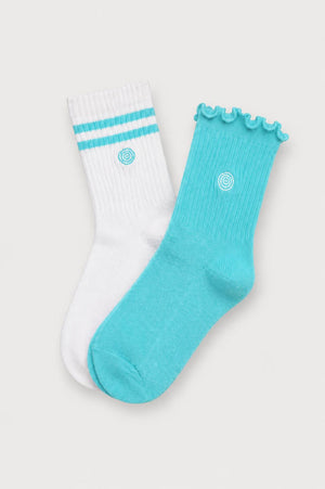 Aqua Sweet & Sporty Sock SET-Mila & Rose ®