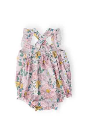 Autumn Breeze Ruffle Cross Back Romper-Mila & Rose ®