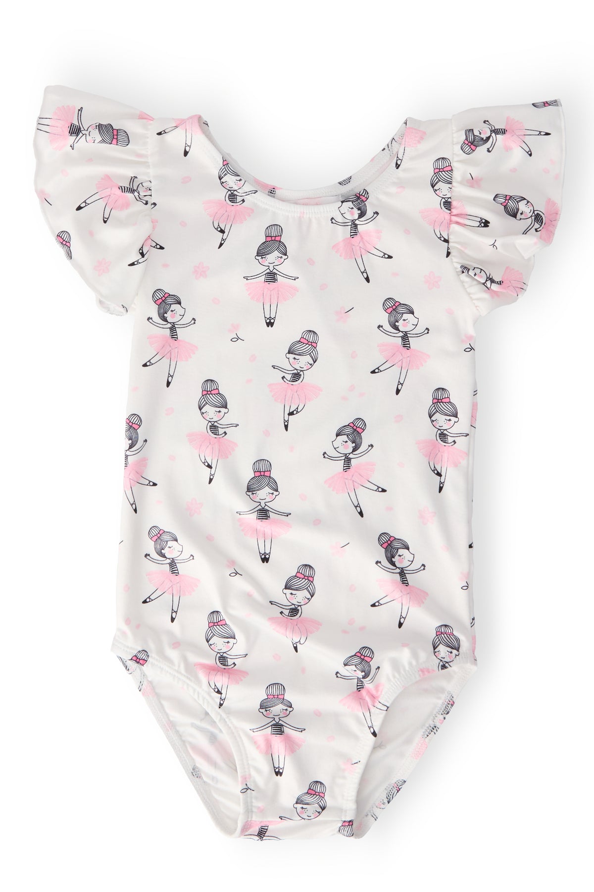 Ballerina S/S Flutter Sleeve Leotard-Mila & Rose ®