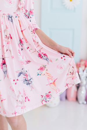 Ballet Beauties Ruffle Twirl Dress-Mila & Rose ®