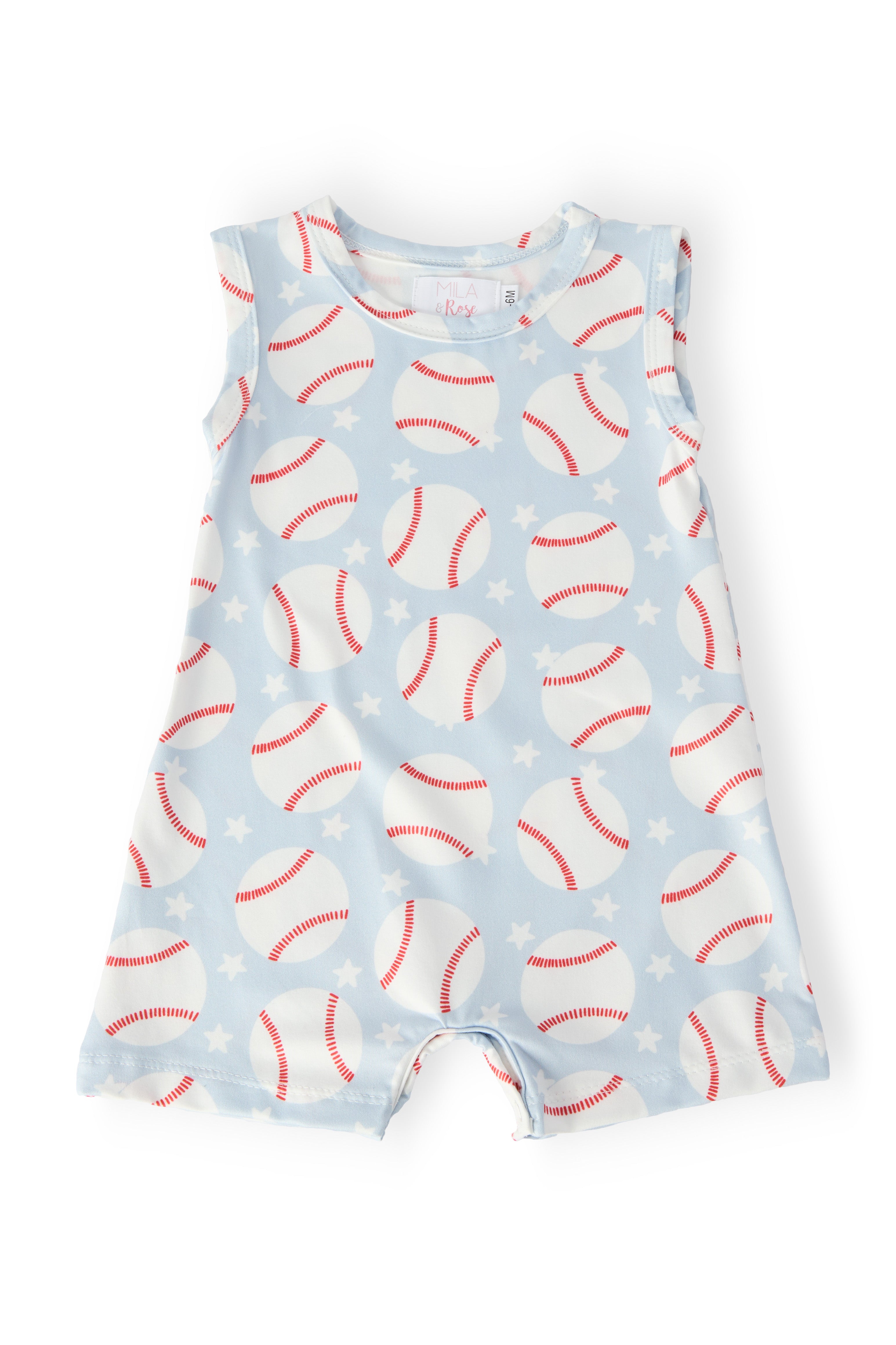 Baseball Shorty One-Piece-Mila & Rose ®