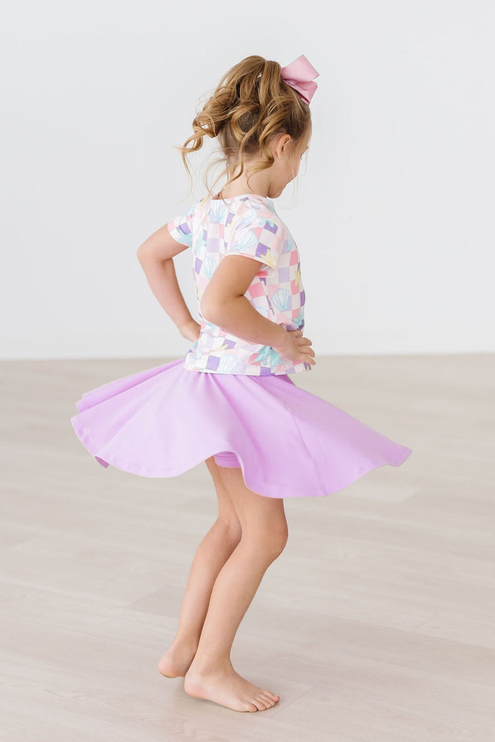 Beach Days Ruffle Pocket Tee-Mila & Rose ®