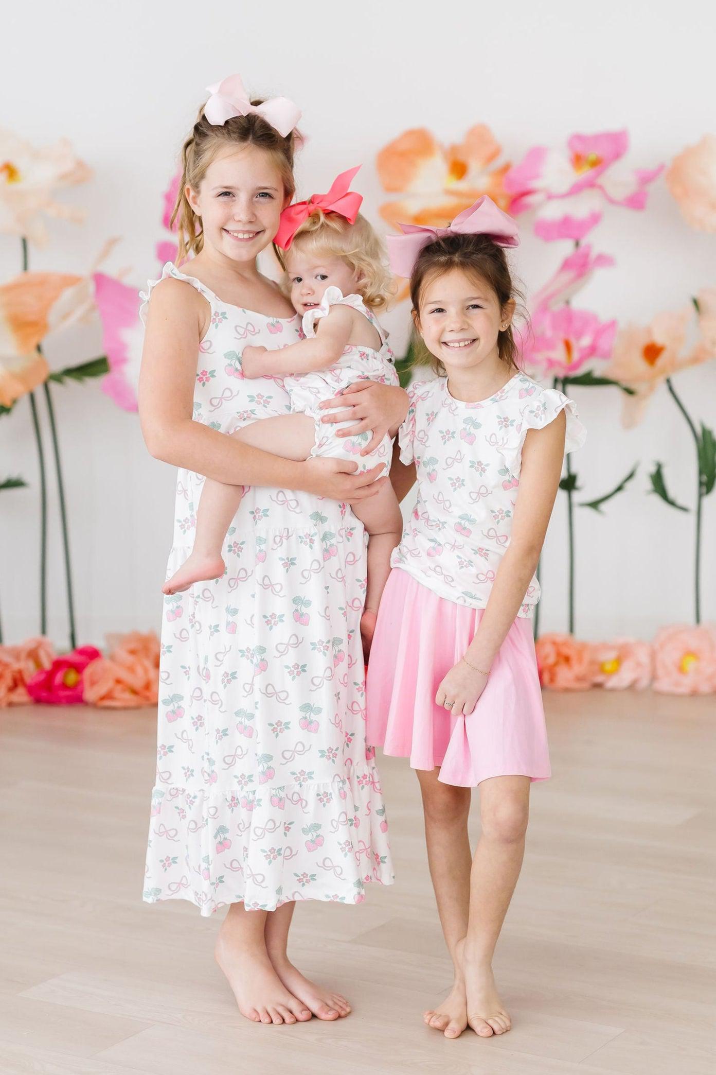 childrens maxi dresses Berries & Bows Ruffle Maxi Dress childrens maxi dresses Berries & Bows Ruffle Maxi Dress