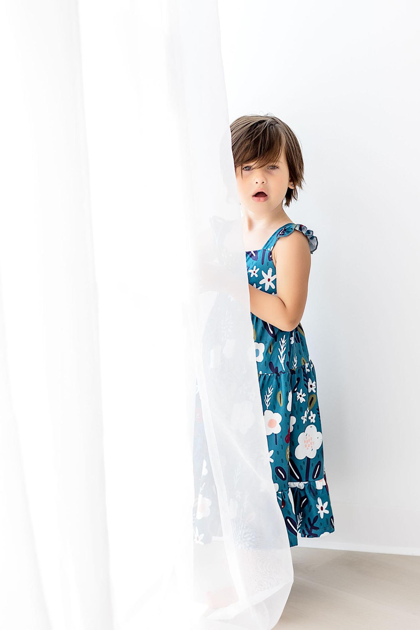 Berries in Bloom Ruffle Maxi Dress - 4T