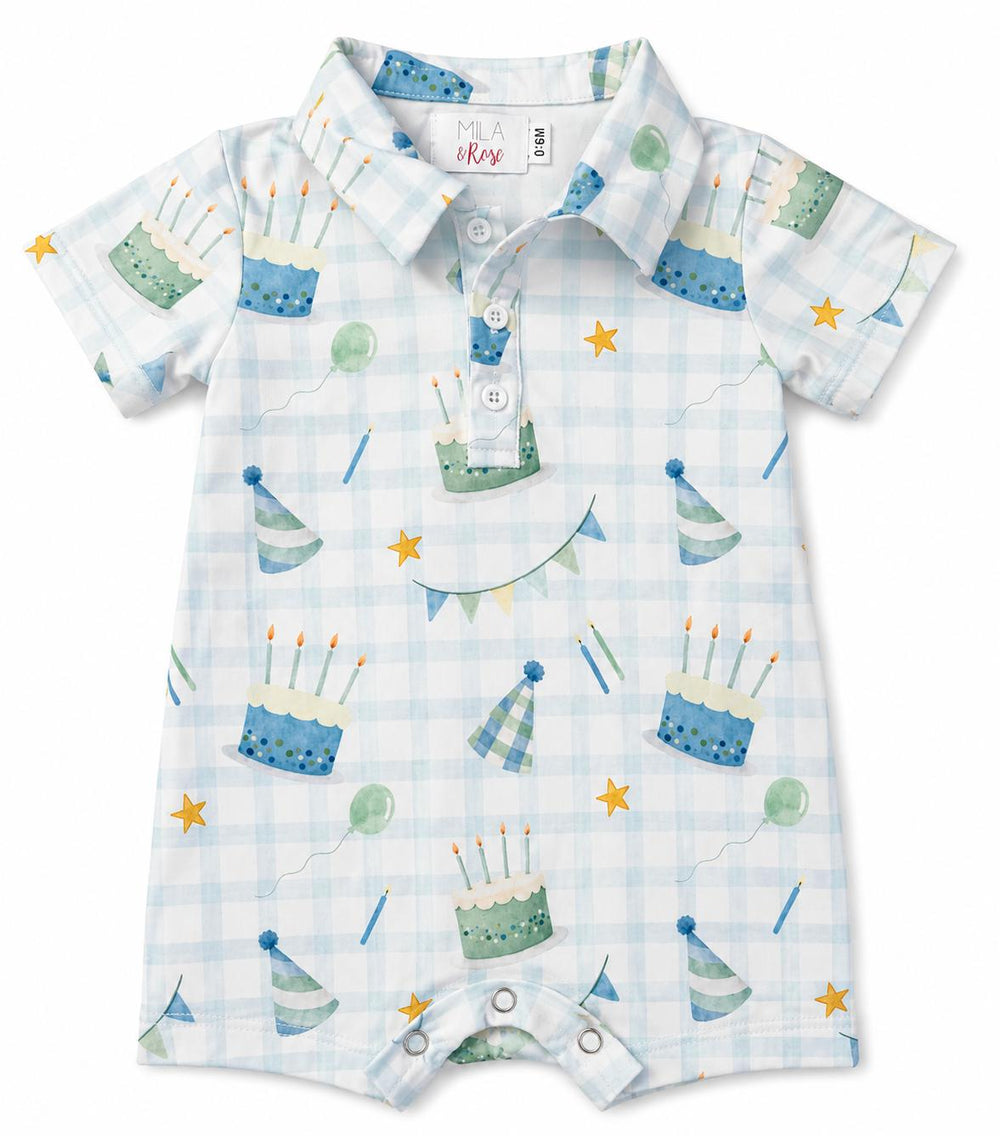 Birthday Magic Polo Shorty One-Piece-Mila & Rose ®