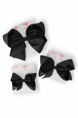 Black Grosgrain Hair Bow-Mila & Rose ®