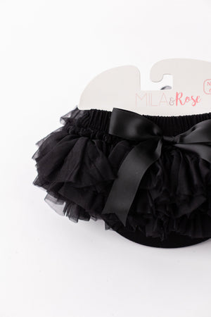 Black Ruffle Tutu Bloomer-Mila & Rose ®