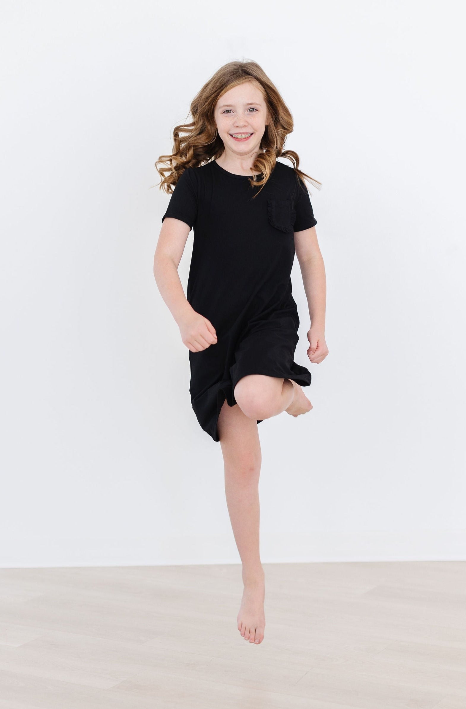 Black T-Shirt Dress | Mila & Rose Black T-Shirt Dress | Mila & Rose