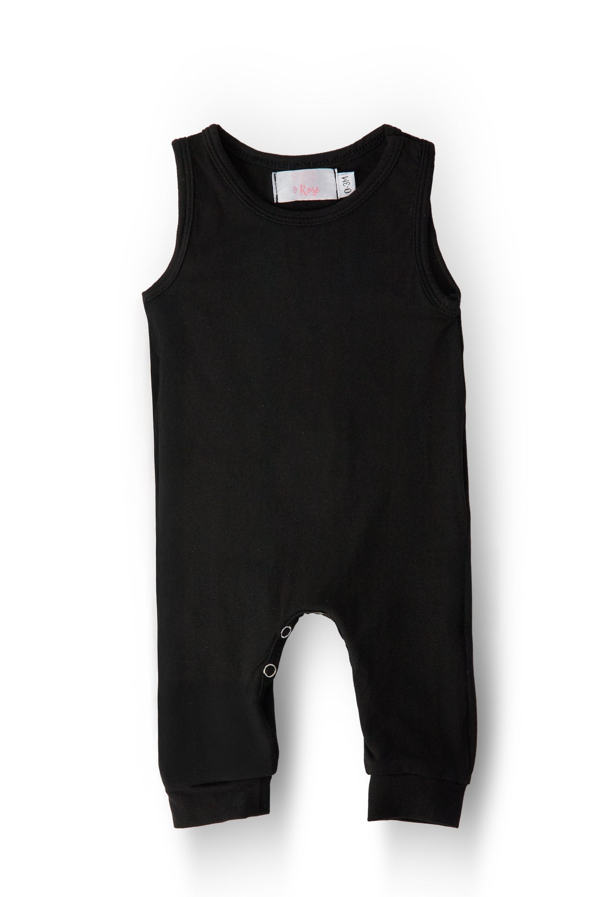 Black Tank One-Piece Jogger-Mila & Rose ®