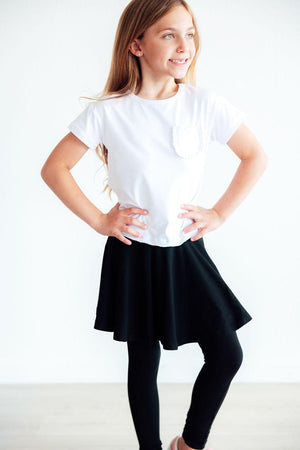 (S) Black Twirl Skegging-Mila & Rose ®