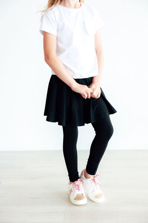 (S) Black Twirl Skegging-Mila & Rose ®