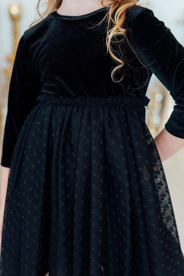 Black Velvet Tutu Dress | Mila & Rose Black Velvet Tutu Dress | Mila & Rose