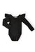 Black L/S Flutter Sleeve Leotard-Mila & Rose ®