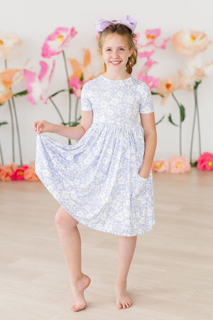 Blossom Bliss S/S Pocket Twirl Dress-Mila & Rose ®