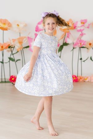 Blossom Bliss S/S Pocket Twirl Dress-Mila & Rose ®