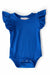 Royal Blue S/S Flutter Bodysuit-Mila & Rose ®