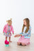 Blue Retro Unicorns S/S Twirl Bodysuit-Mila & Rose ®