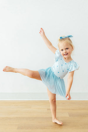 Blueberry Kisses S/S Twirl Leotard-Mila & Rose ®