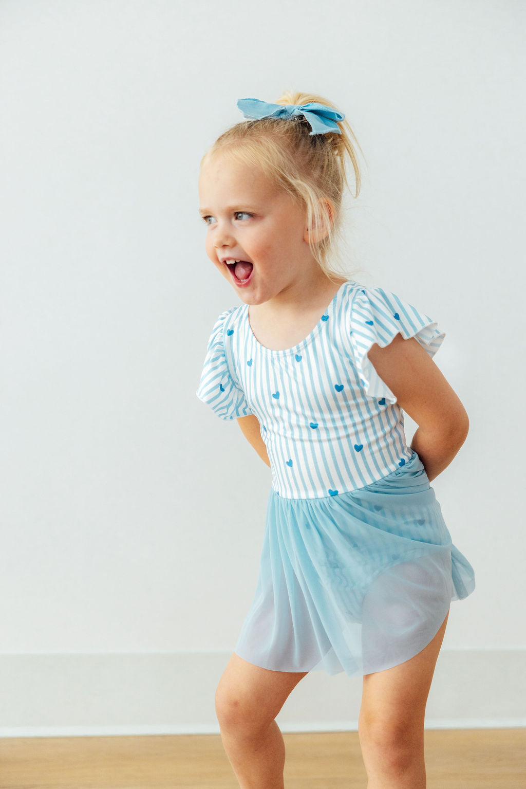 Blueberry Kisses S/S Twirl Leotard-Mila & Rose ®