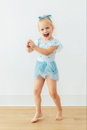 Blueberry Kisses S/S Twirl Leotard-Mila & Rose ®