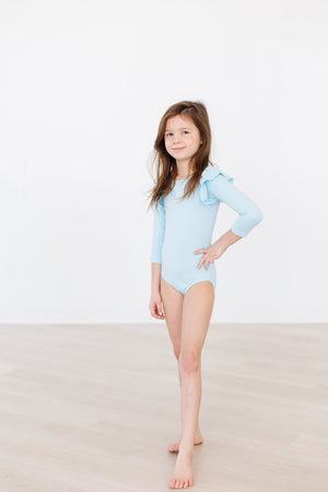 Bluebird L/S Flutter Sleeve Leotard-Mila & Rose ®
