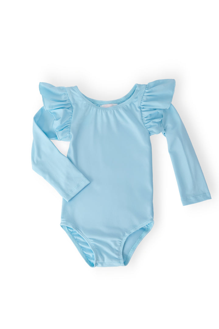 Bluebird L/S Flutter Sleeve Leotard-Mila & Rose ®