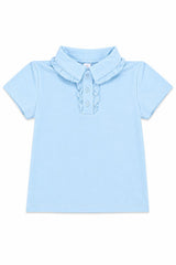 Bluebird S/S Ruffle Polo-Mila & Rose ®