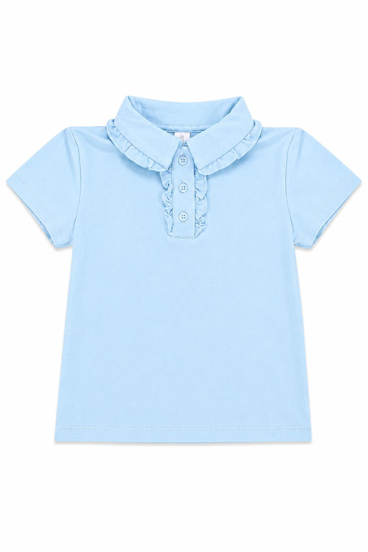 Bluebird S/S Ruffle Polo-Mila & Rose ®