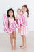 Blushing Bows 3/4 Sleeve Twirl Bodysuit-Mila & Rose ®