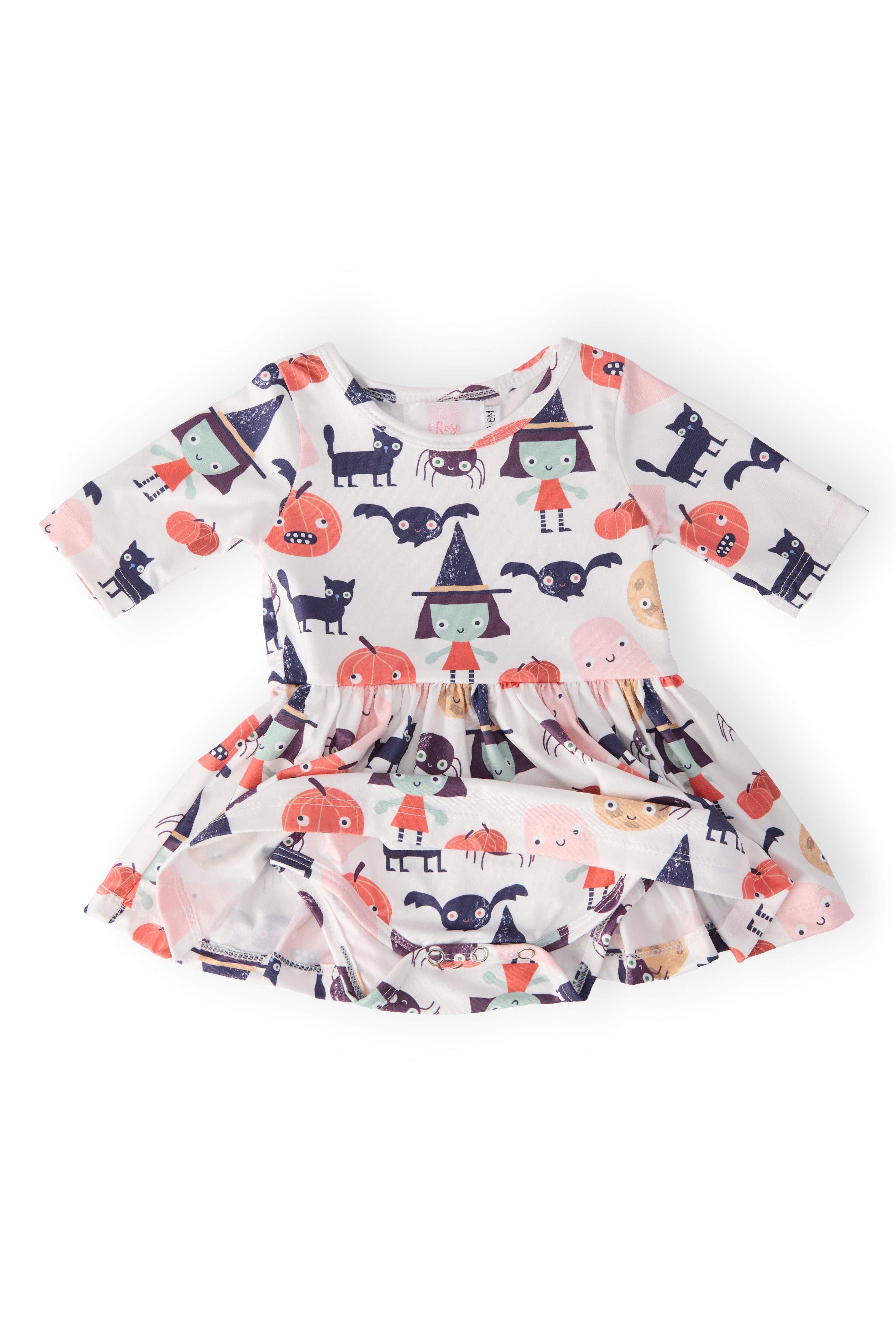 Boo Crew Twirl Bodysuit-Mila & Rose ®