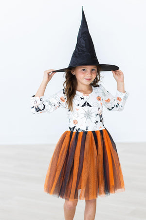Boo-tiful Halloween L/S Tutu Dress-Mila & Rose ®