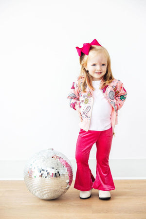 Boots & Bling Satin Jacket-Mila & Rose ®