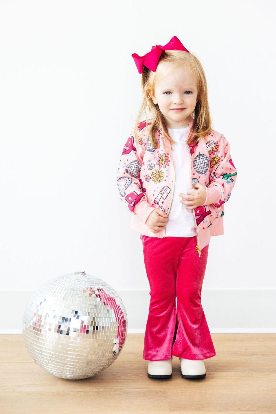 Boots & Bling Satin Jacket-Mila & Rose ®
