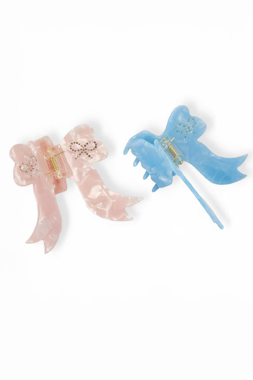 (S) Bow Claw Clip-Mila & Rose ®