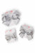 Gray Grosgrain Hair Bow-Mila & Rose ®