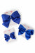 Royal Blue Grosgrain Hair Bow-Mila & Rose ®