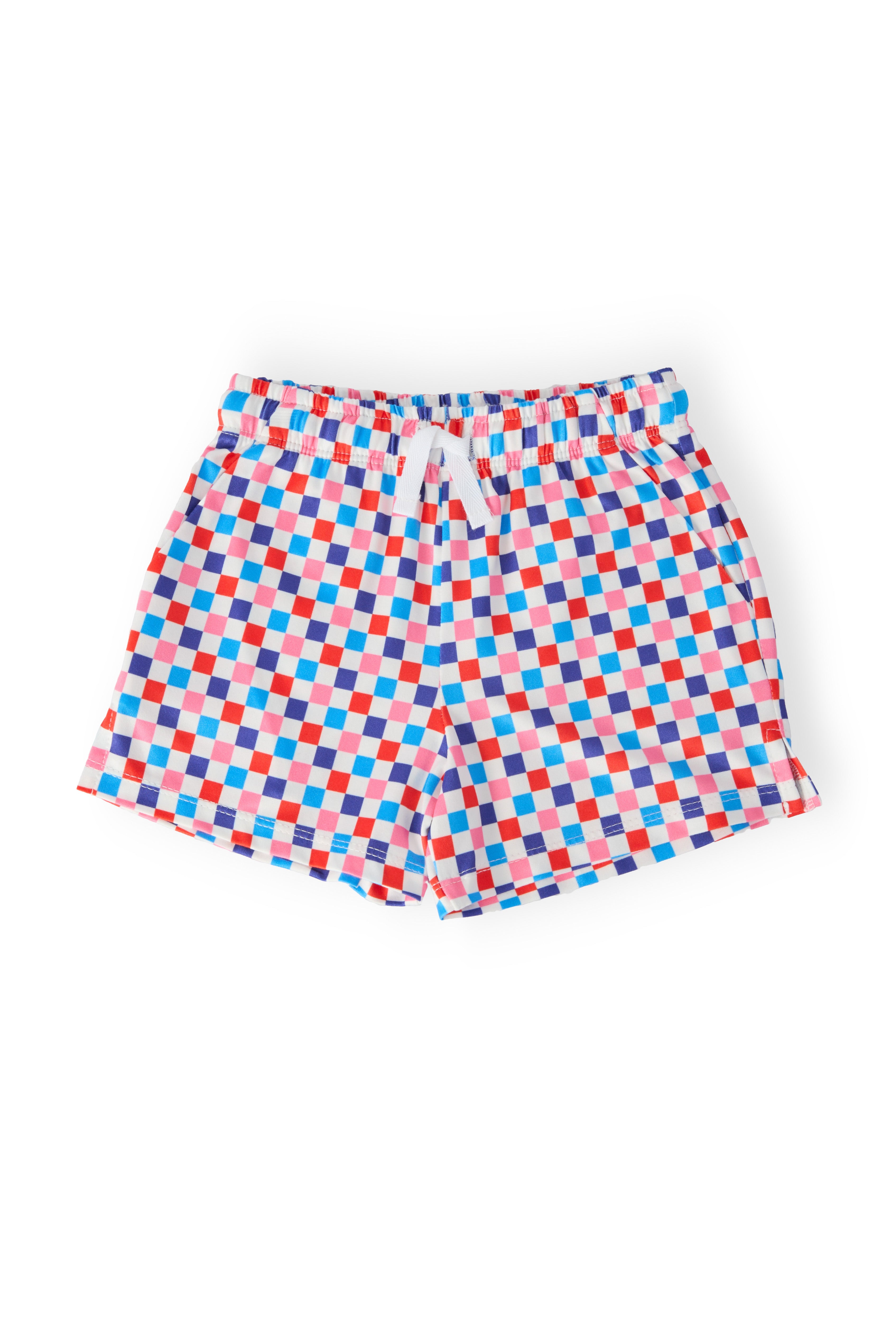 Boys Boom Check Play Shorts-Mila & Rose ®