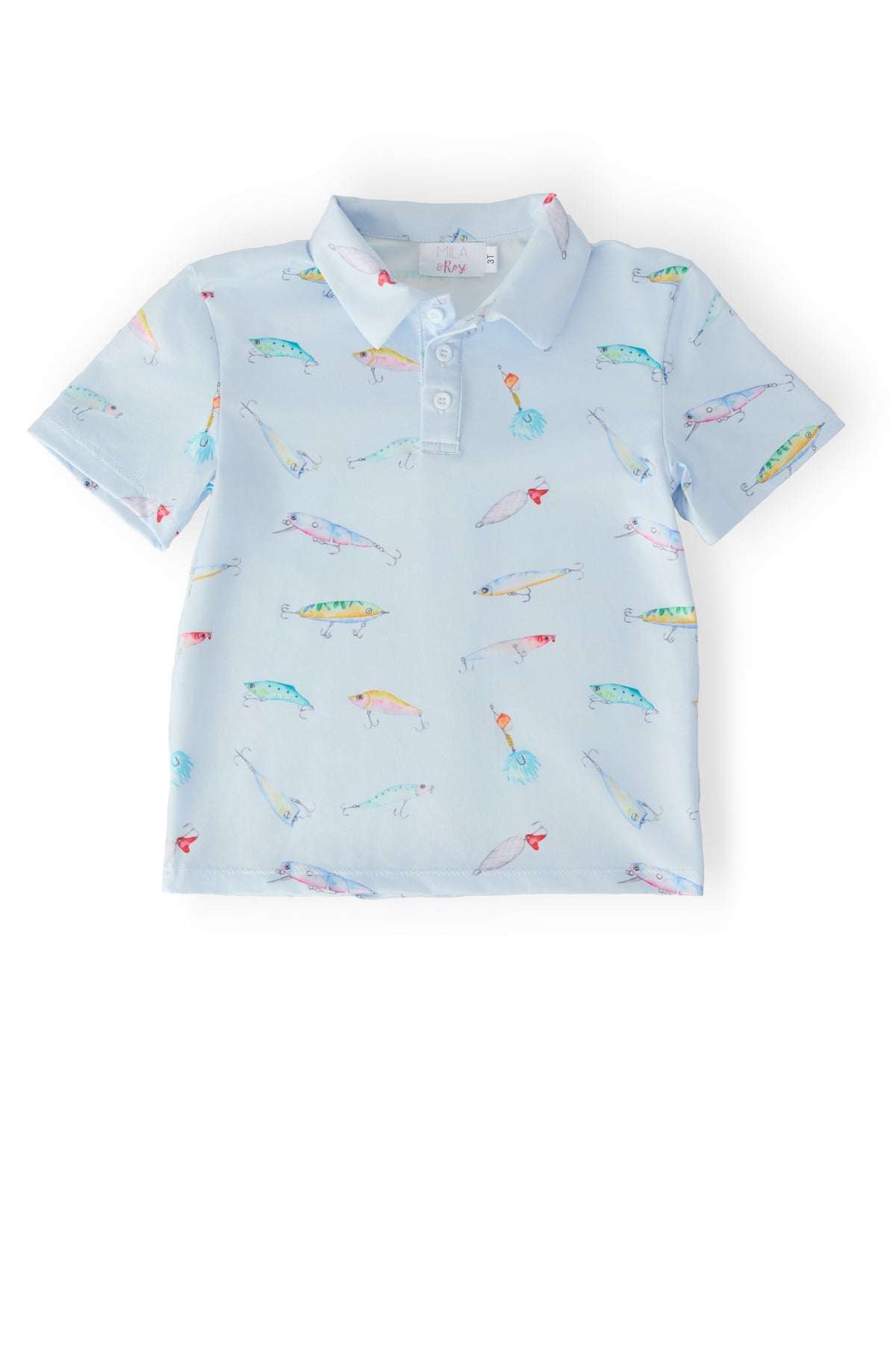 Boys Fish Hook S/S Polo-Mila & Rose ®