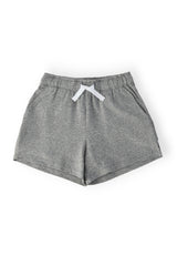 Boys Heather Gray Play Shorts-Mila & Rose ®