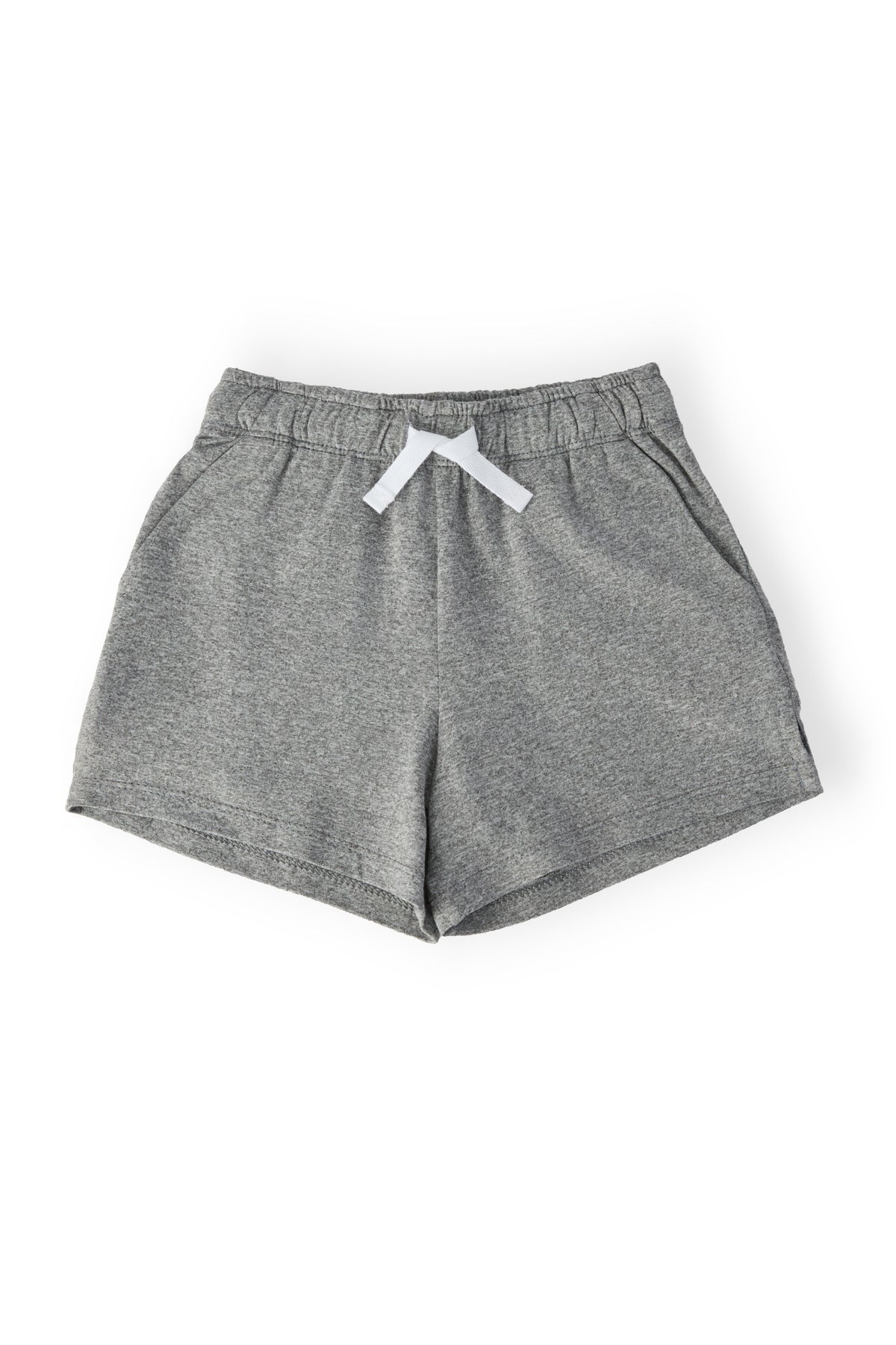 Boys Heather Gray Play Shorts-Mila & Rose ®