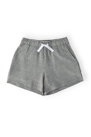 Boys Heather Gray Play Shorts-Mila & Rose ®