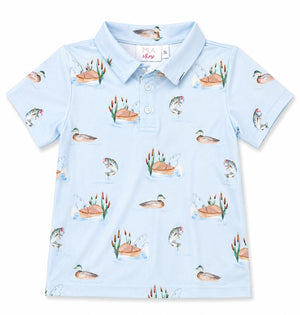 Boys Lake Day S/S Polo-Mila & Rose ®