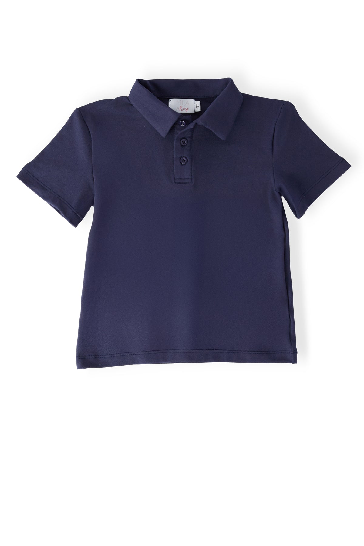 Boys Navy S/S Polo-Mila & Rose ®