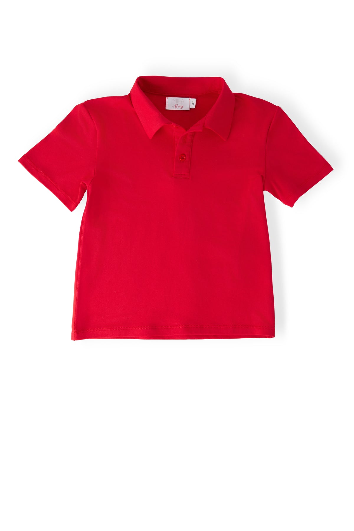 Boys Red S/S Polo-Mila & Rose ®
