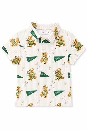 Boys Golfing Bears S/S Polo-Mila & Rose ®
